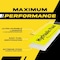 Fuel Stickers Hydraulic Fluid Sticker, Hydraulic Oil Label: Drum, Tanks, Container, Hvy-Dty, 6''x2'', 20PK Z-262HF-20PK - alternate 7